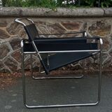 Pair of Wassily armchairs by Marcel Breuer