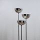 1970s Lamperti 3-Column Chrome Floor Lamp space age Italian Design