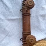 Bamboo coat rack with 2 hooks