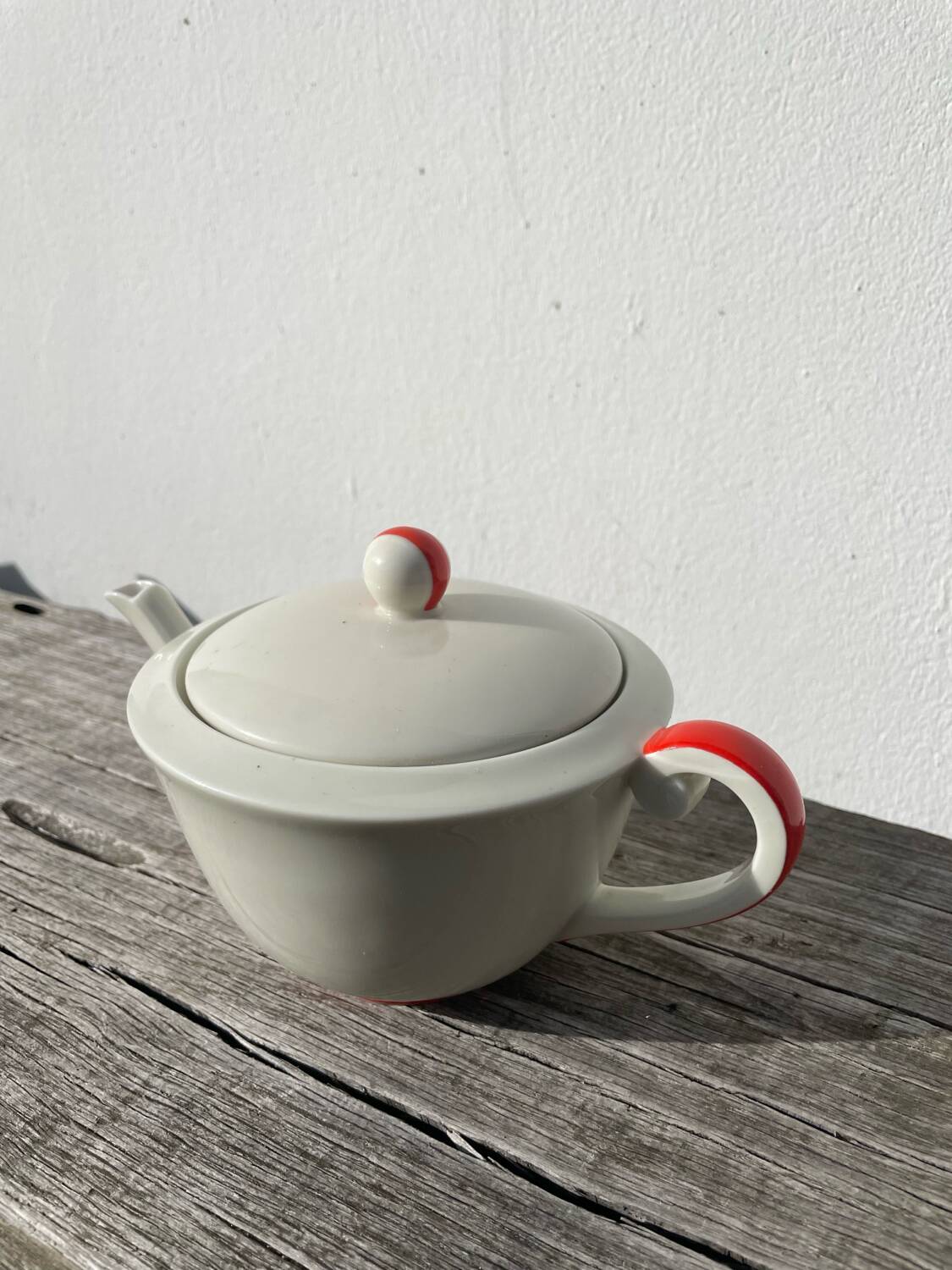 Limoges porcelain teapot 1970