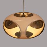 Space age bug eye UFO ceiling lamp *** Massive *** white model *** Belgium