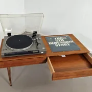 Scandinavian style teak side table | 1960s