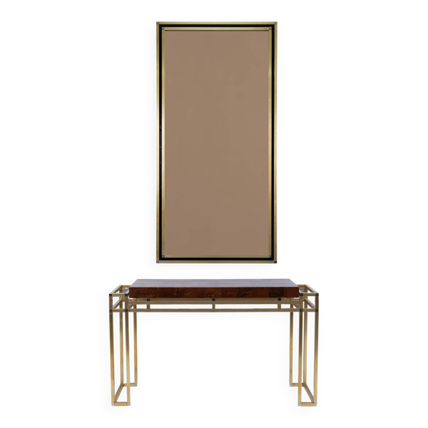 WILLY RIZZO, Console et miroir mural — Beyit