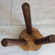 Tabouret tripode art populaire vintage