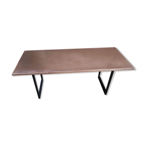 Table basse avec plateau