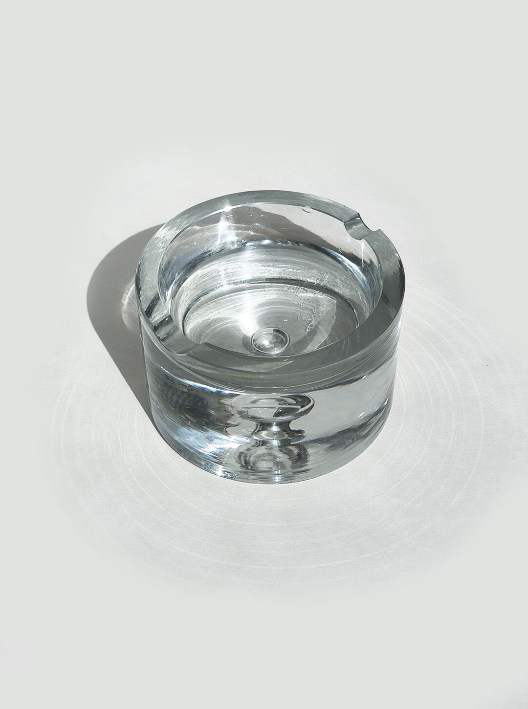 Cendrier en verre