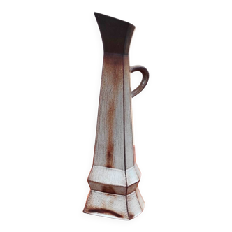 Cubist ceramic vase