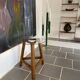 Table bois tripode vintage