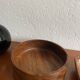 Set 2 Plats en bois vintage
