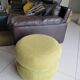 Vintage round pouf