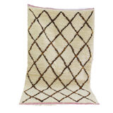 Handmade moroccan berber carpet 176 x 100 cm
