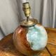 Spherical glass lamp