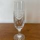 Hand-cut crystal glass and carafe set