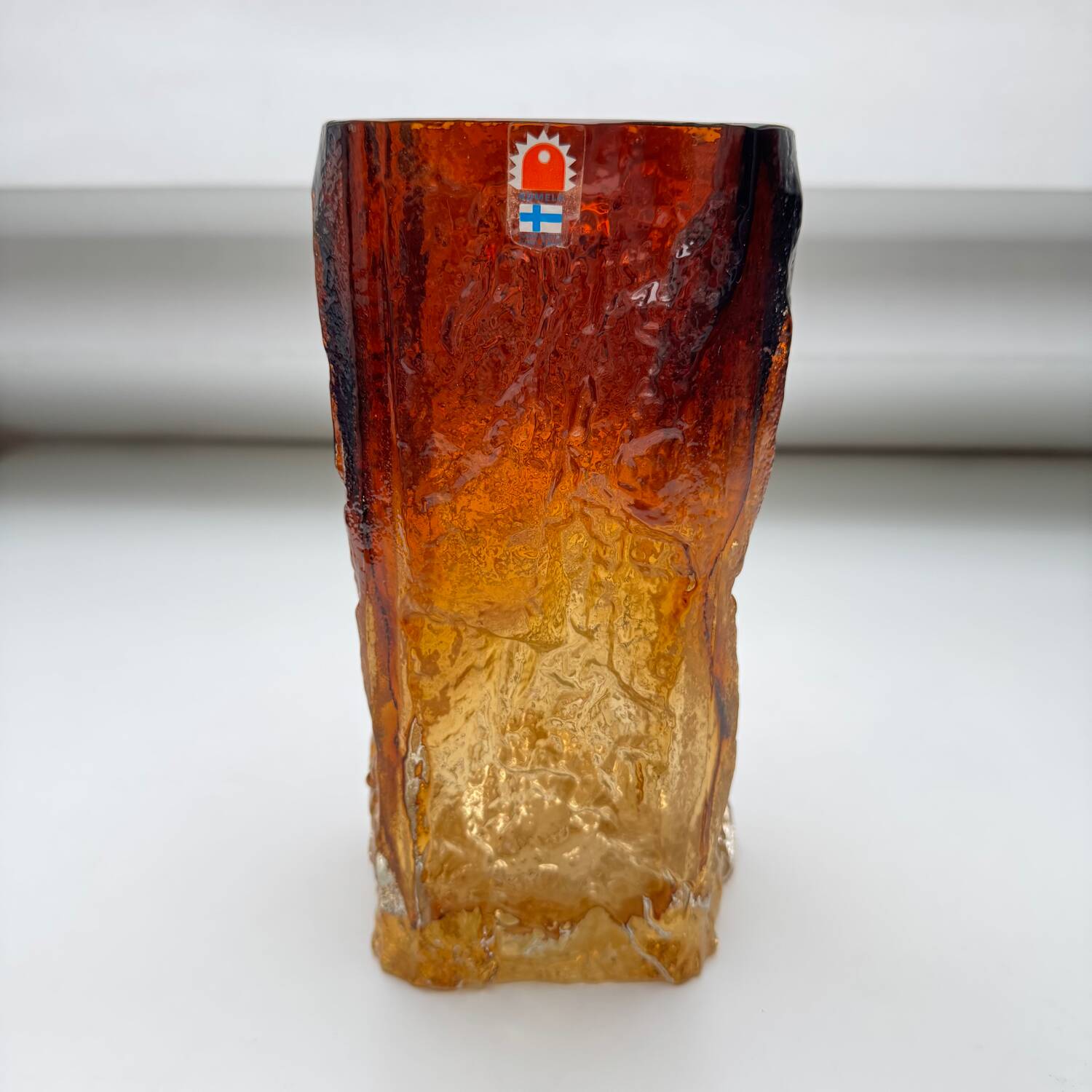 Kumela Glass Vase Kat Blomqvist Riihimaki