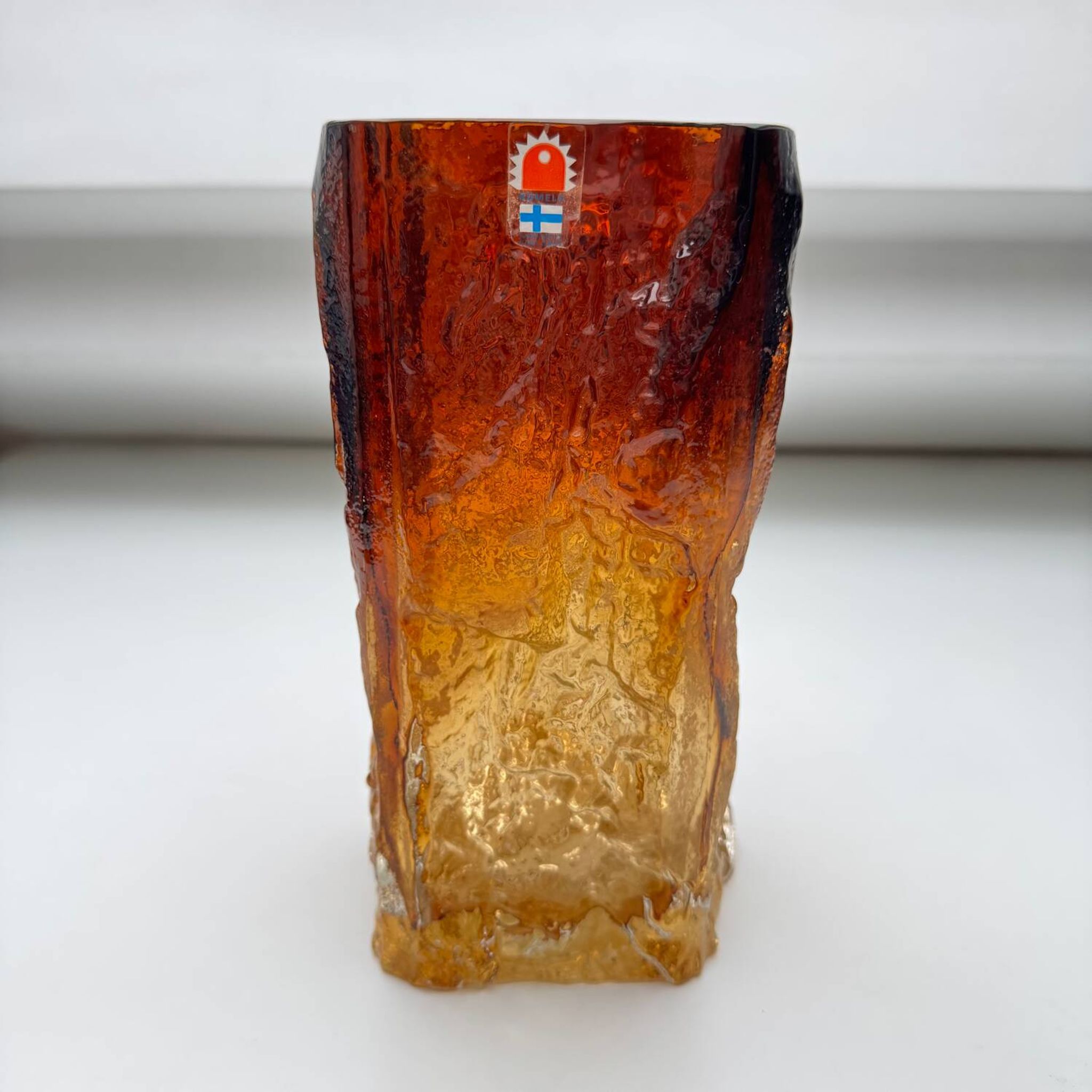 Kumela Glass Vase Kat Blomqvist Riihimaki