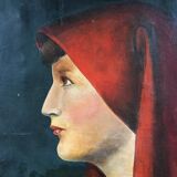 Portrait painting Saint Fabiola