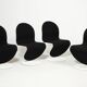 Lounge chair system 123 by Verner Panton