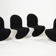 Lounge chair system 123 by Verner Panton