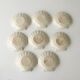 Set of 8 Emile Henry Scallops - Beige culinary pottery