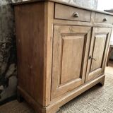 Parisian buffet in raw wood