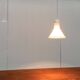 Vintage Mini Suspension Lamp P&T Danish by Michael Bang for Holmegaard, 1970s
