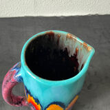 Ricard ceramic pitcher signed o.conguis