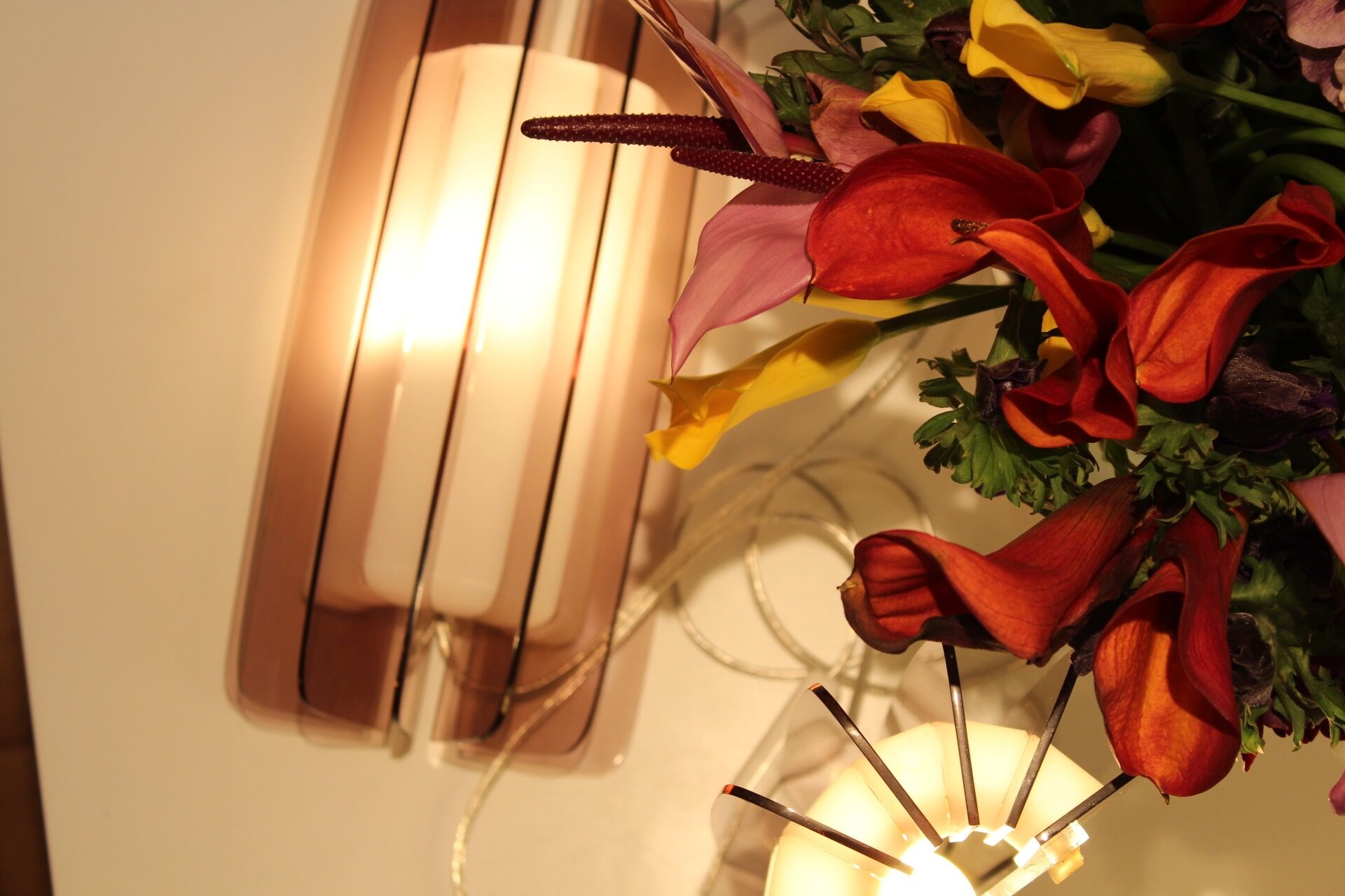 Set sconces Guzzini bagno vintage 70s
