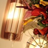 Set sconces Guzzini bagno vintage 70s