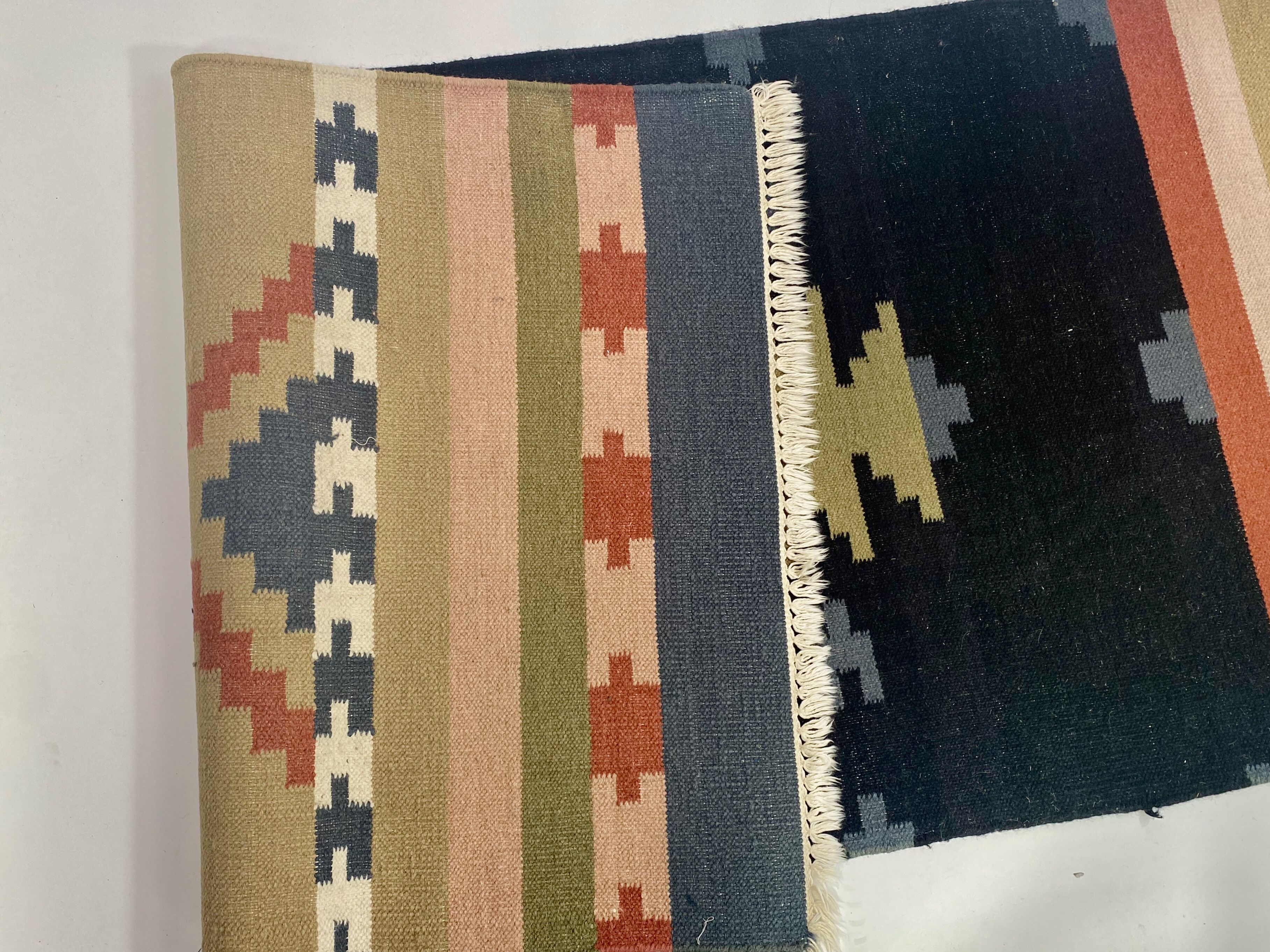 Oriental Kilim in pure wool 88cm x 245cm