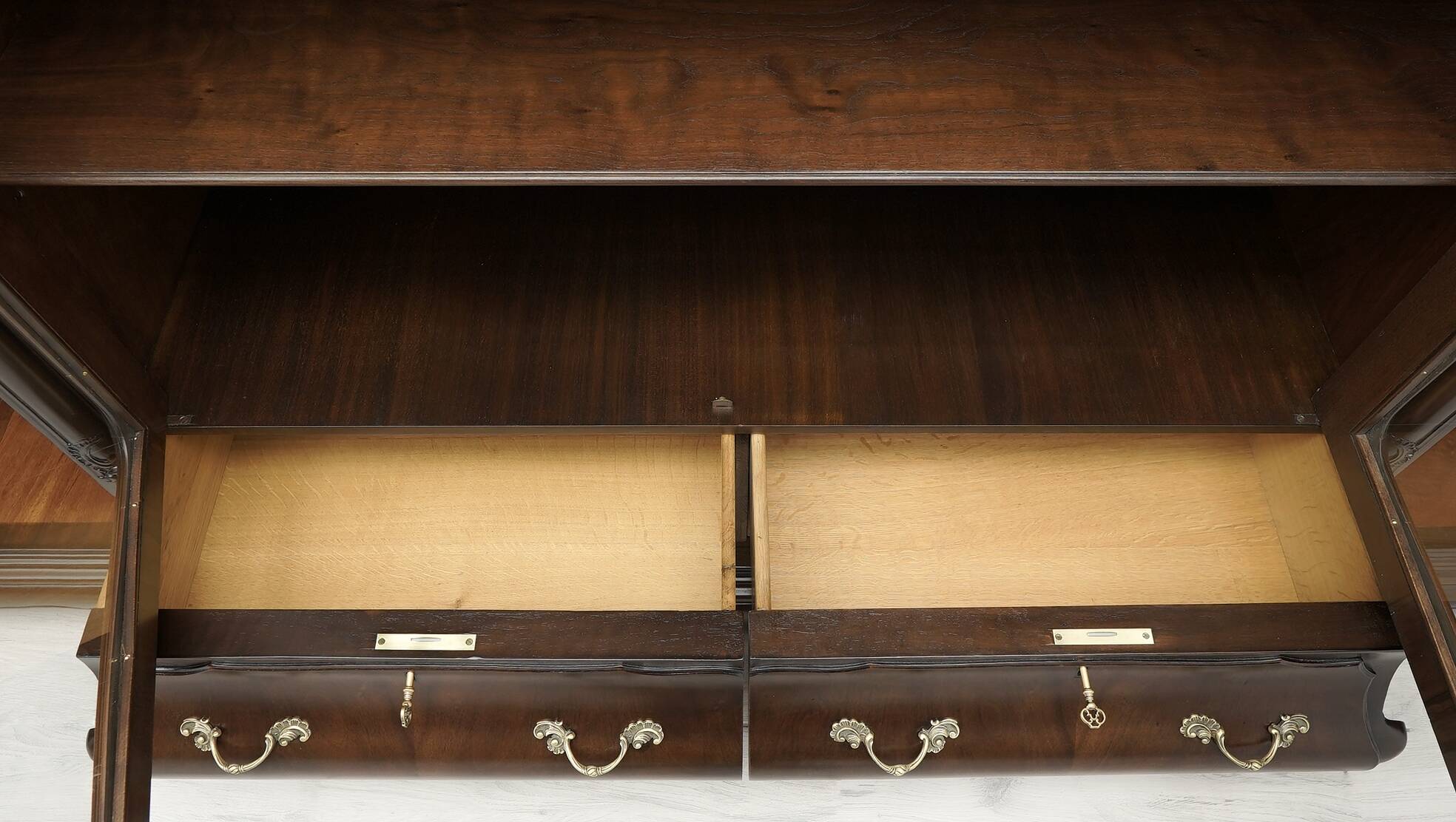 historic library from the 1940s after professional renovation.