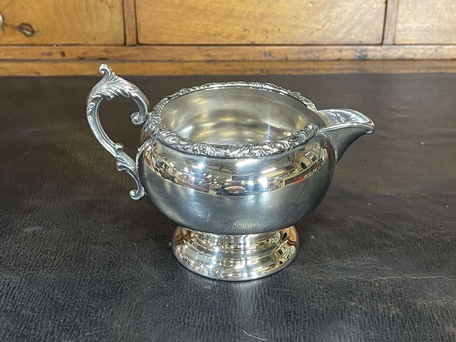 Canadian silver-plated milk jug - 1950s