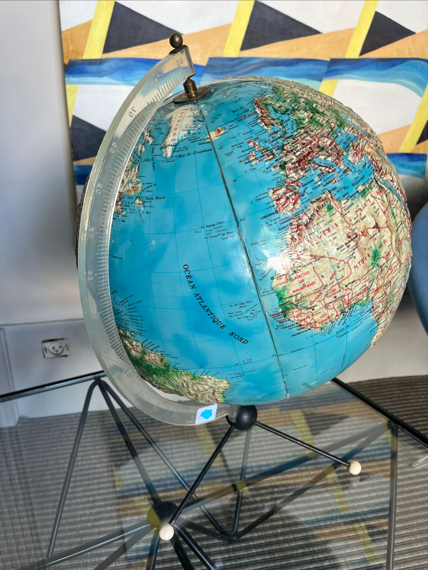 Earth globe