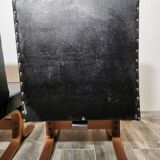 Fauteuil en cuir par Ludvik Volak