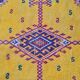 Handmade Berber carpet in wool 196 x 310cm