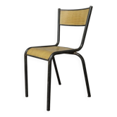 Chair école 510 mullca gaston cavaillon industrial vintage