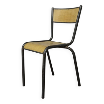 School chair 510 mullca gaston cavaillon industrial vintage