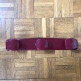Syla 70 burgundy plastic coat rack