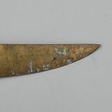 Suite of eight horn knives by stahl bronce xxe
