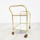 Brass drinks  trolley, 1960s