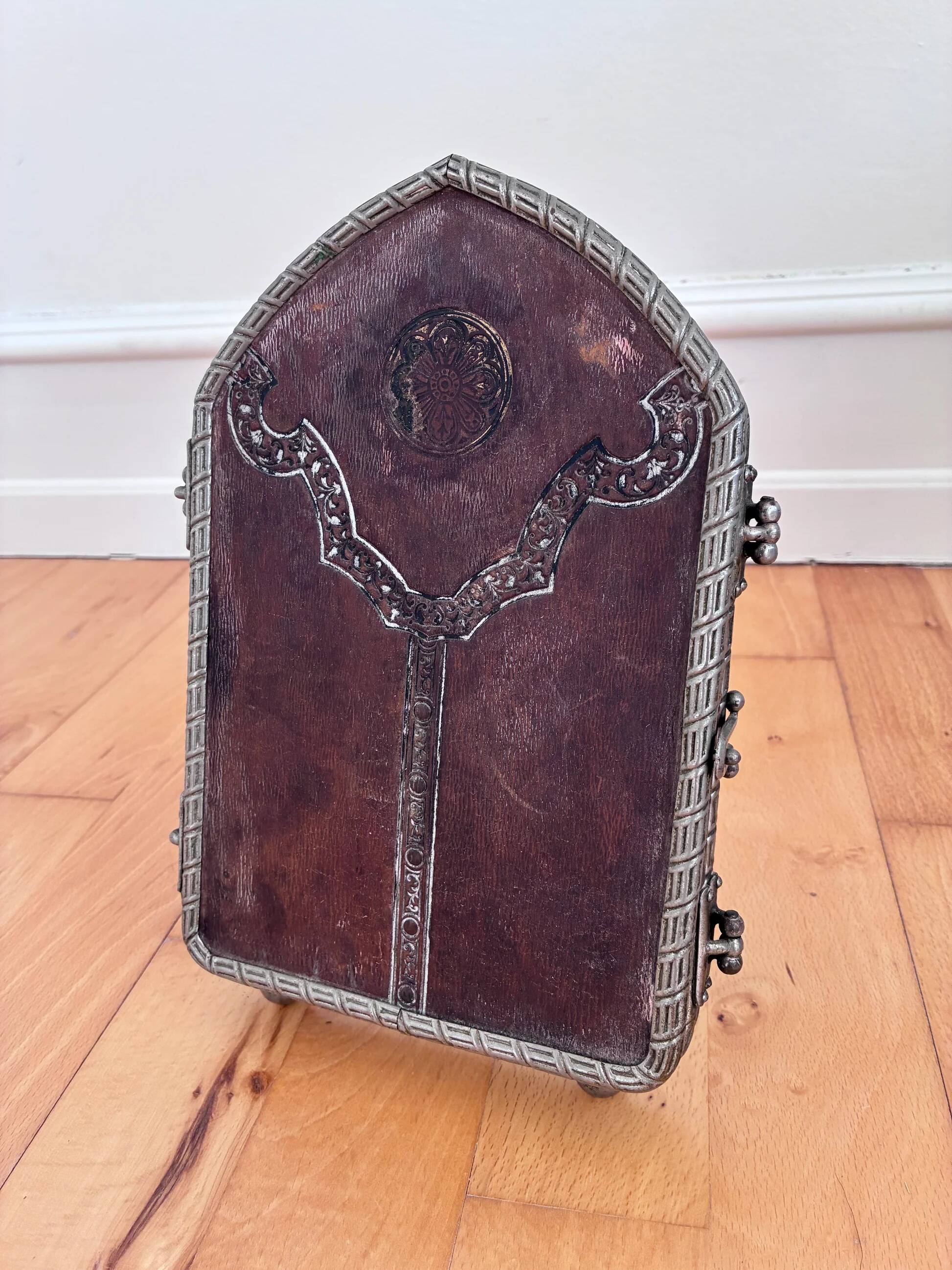 Art Deco tri-fold boudoir vanity mirror, English, 1920s