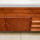 Mid-Century Modern Teak sideboard with brass handles, Germany 1960s