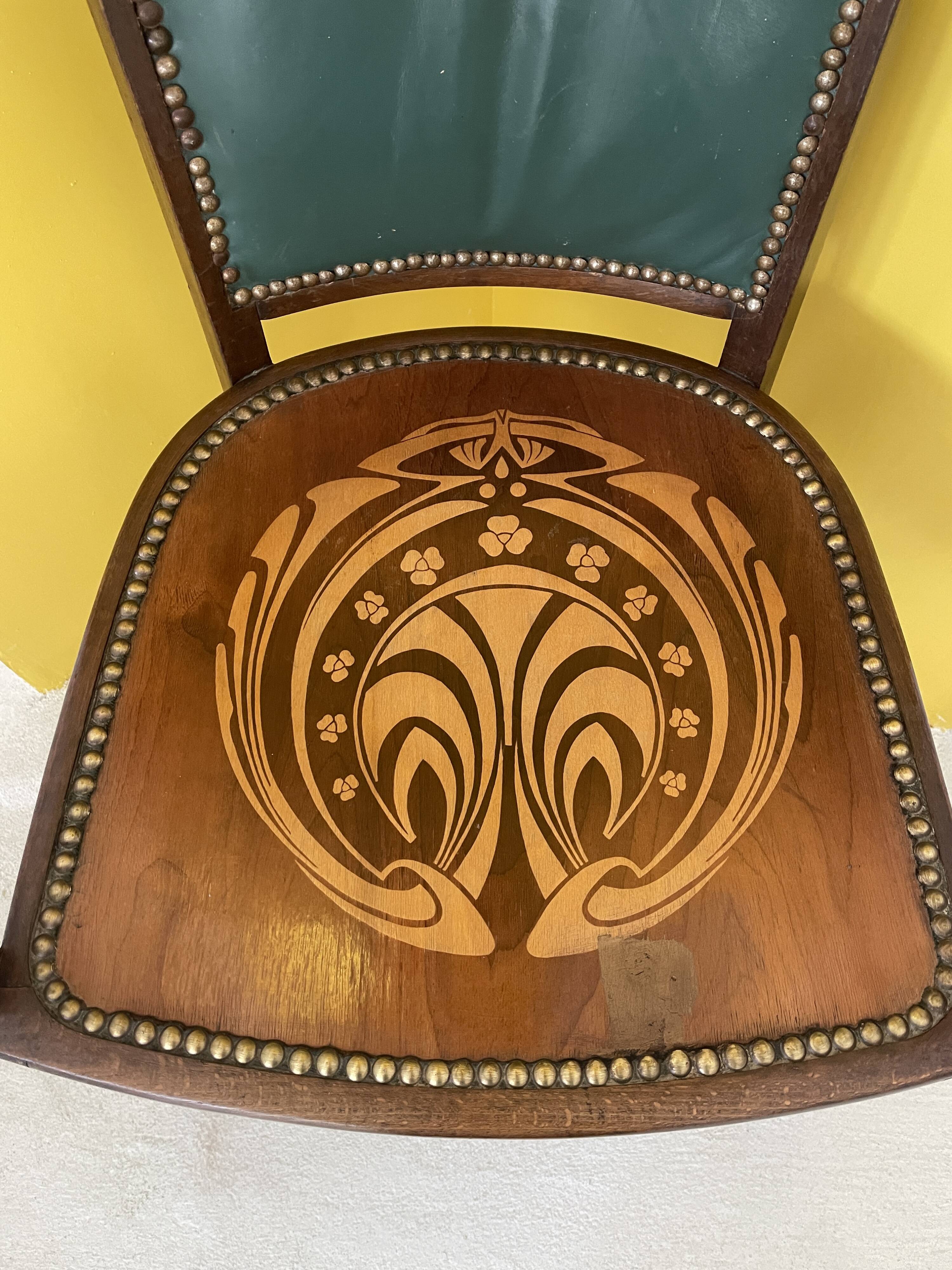 Office chair W. Baumann, 1930s