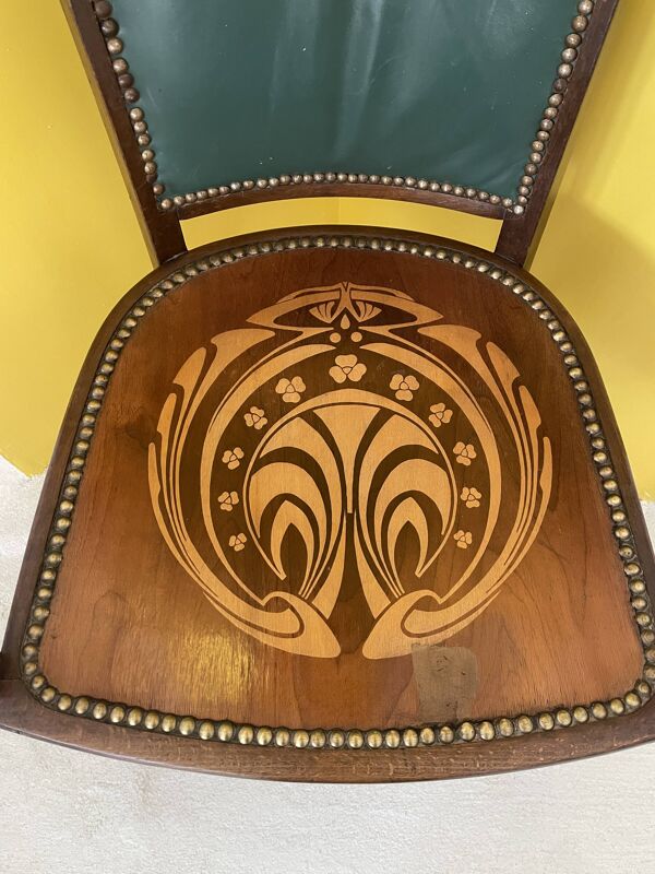 Chaise de bureau W. Baumann, années 1930