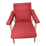 Vintage hairdresser chair feet compass.