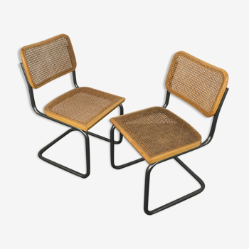 Paire de chaises B32 de Marcel Breuer