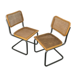 Pair of B32 chairs by Marcel Breuer