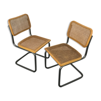 Paire de chaises B32 de Marcel Breuer