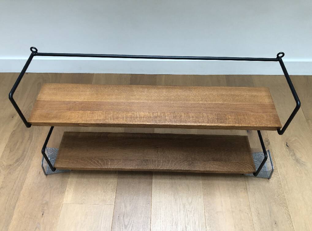 Large vintage wall shelf 1950 - 1960