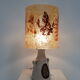 Vintage Accolay lamp in resin and ceramics