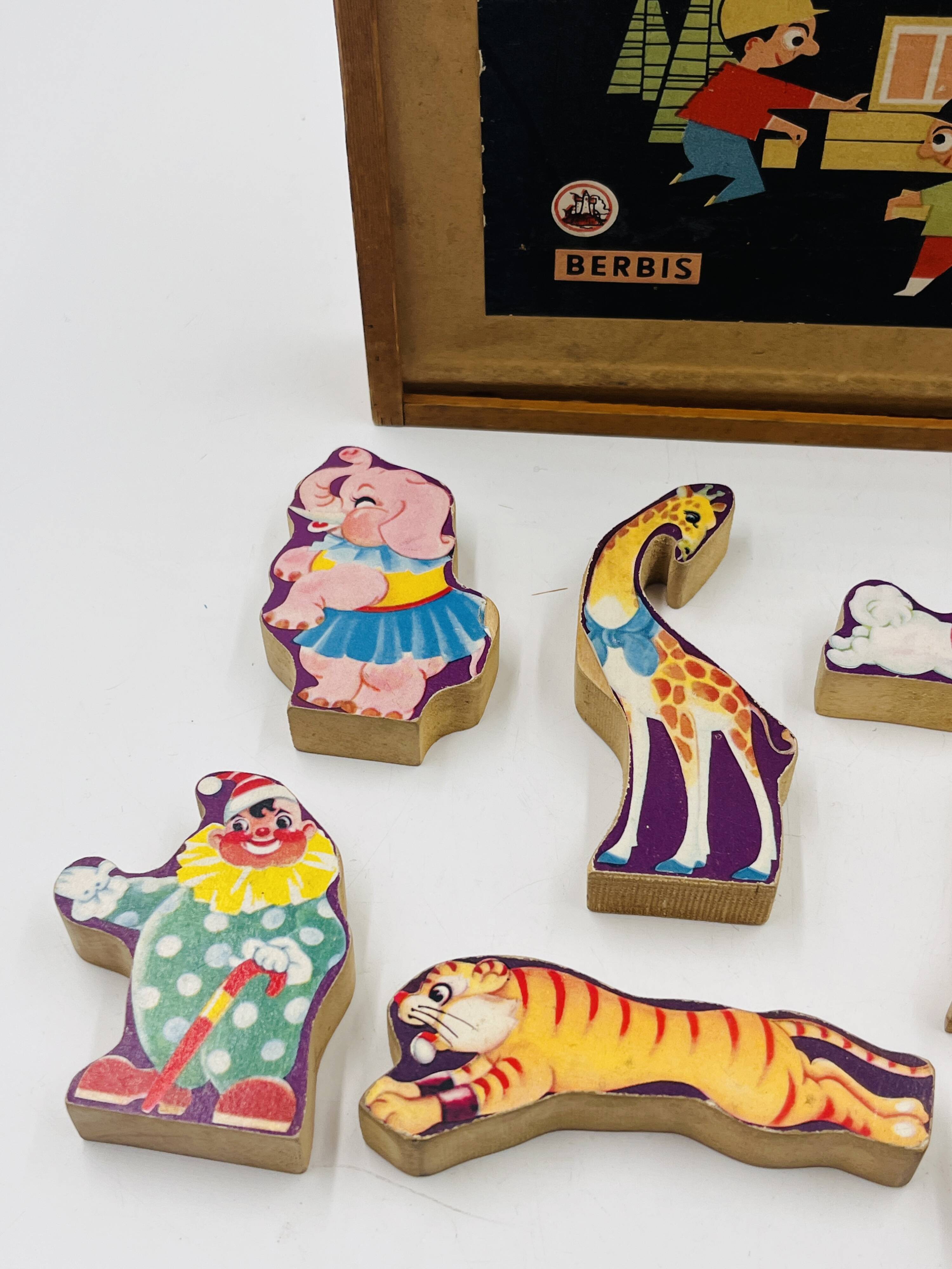 Wooden toy box for children